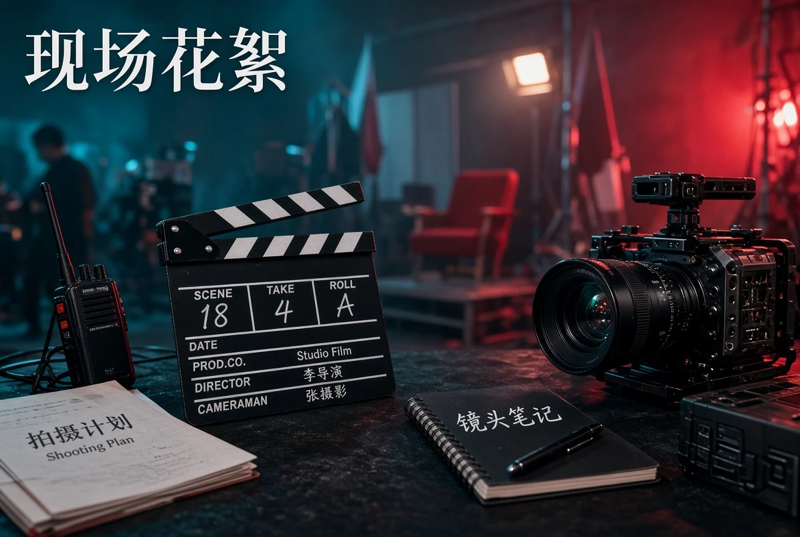 公开制作现场与影视幕后